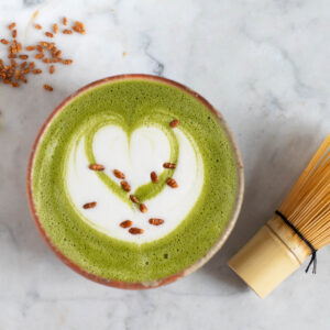 Matcha Blend mit Genmai (Röstreis)