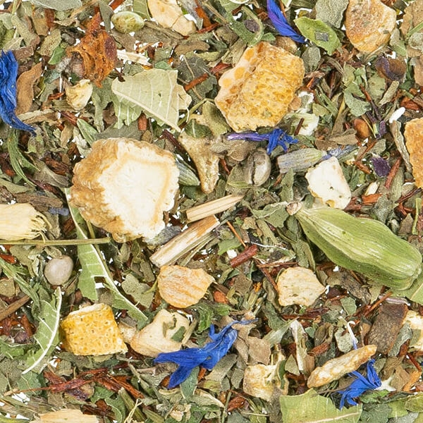 Chill Out mit Hanf - Bio Kräutertee mit Blutorange-Geschmack
