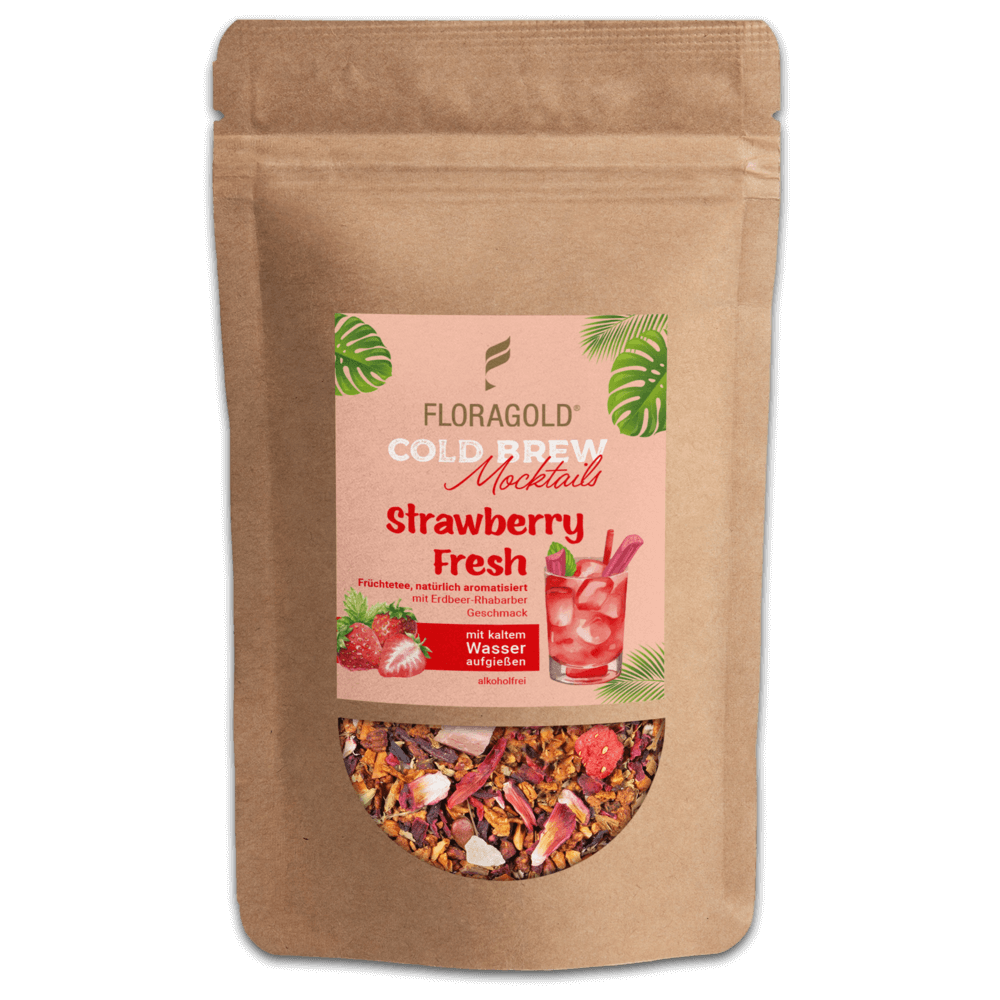 Cold Brew Mocktail Strawberry Fresh