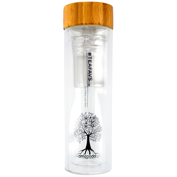 Design Teeglas doppelwandig