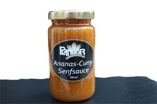 Ananas-Curry Senfsauce