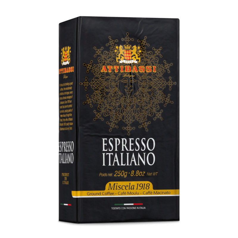 Attibassi Espresso Italiano gemahlen (250g)