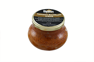 Tomaten-Basilikumcrème