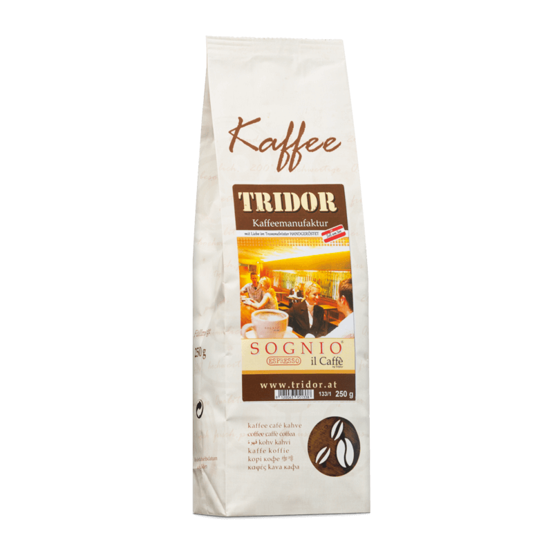 Kaffee Tridor SOGNIO Espresso